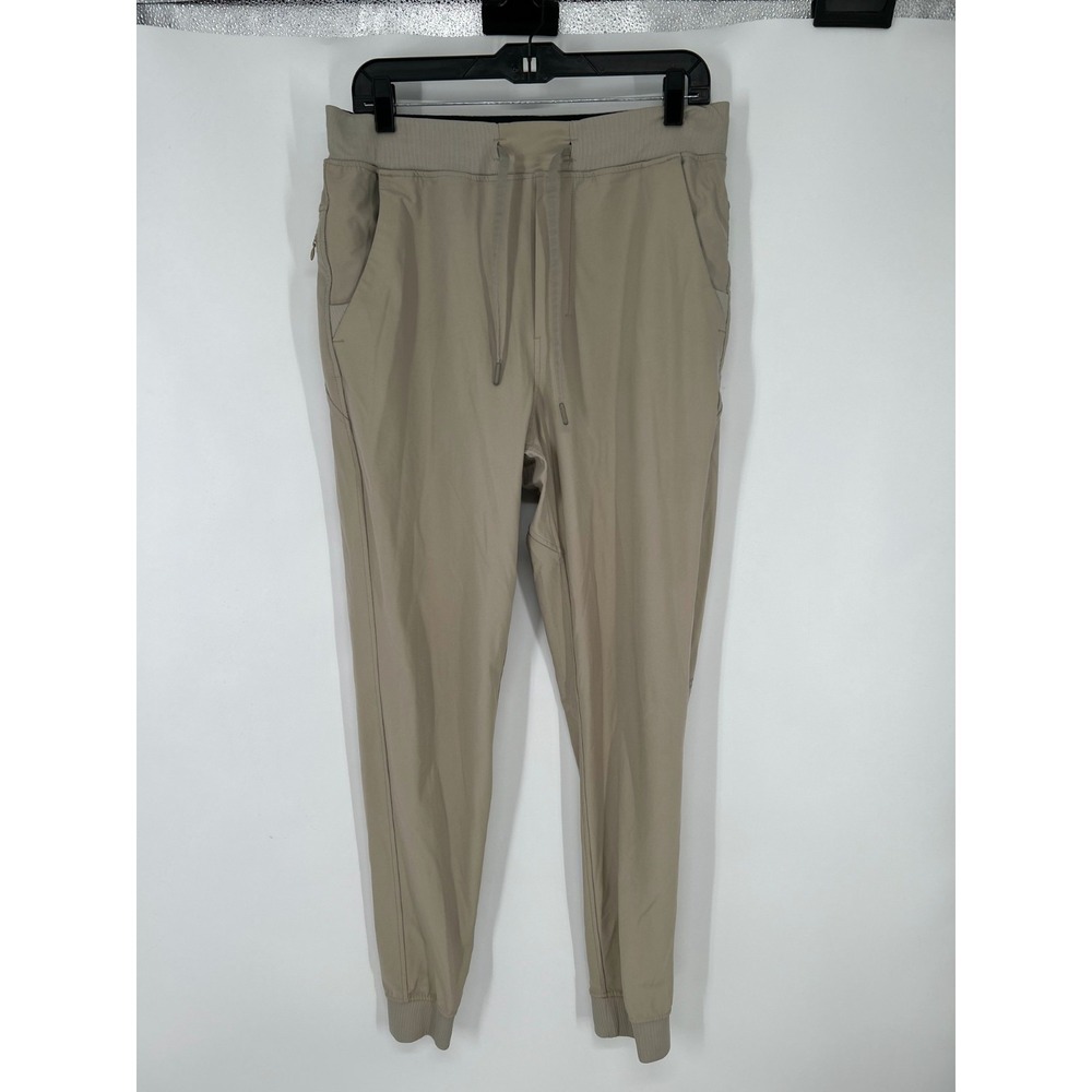 Birddogs Boom For Your Boomstick Joggers Pants Men's XL Tapered Khaki Beige Tan